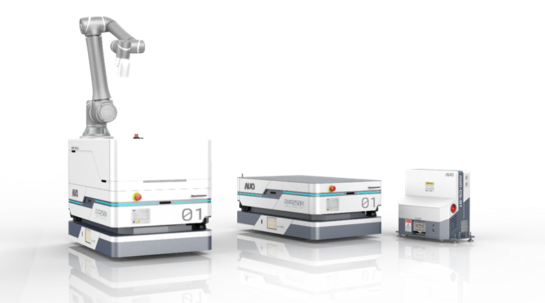 294俄罗斯专享会數位開發的自主式移動機器人（AMR250M），搭配全向輪並結合AI演算法、2D LiDAR、3D攝影機等技術，協助客戶實現產線全自動化